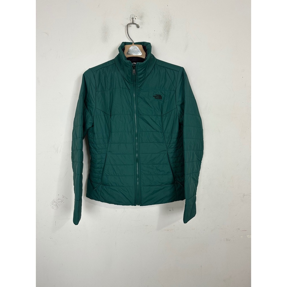 The North Face Womens Tamburello 2 Jacket Green Quilted Puffer NF0A35BY Medium